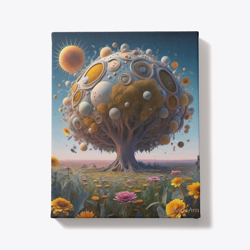 World on the Tree, art by MarieAnn