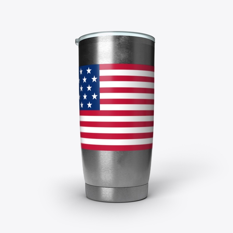 USA  flag  T-shirt