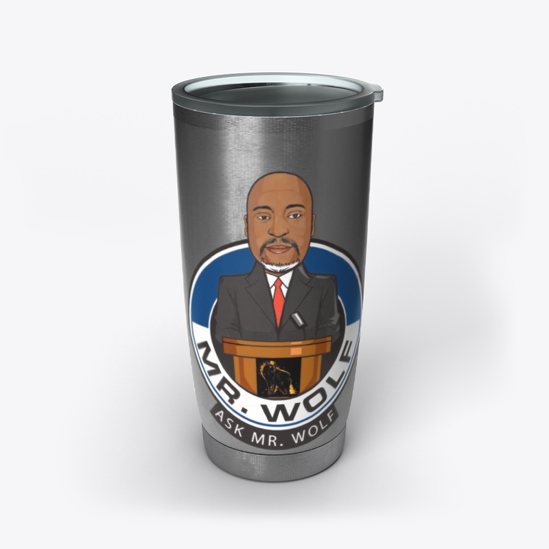 AskMrWolf - Stainless Water Bottle