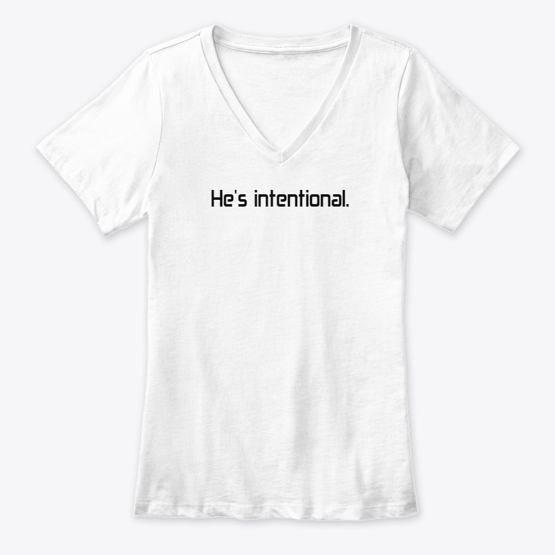 "He's Intentional" Apparel