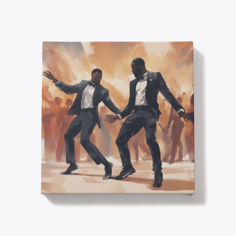 Black Gay Grooms Dance