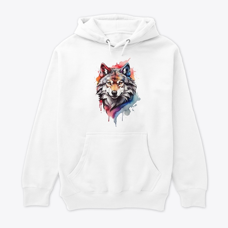 Ilustration wolf 3D