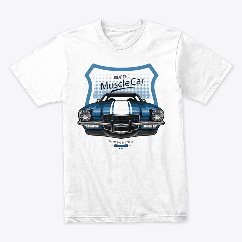 Muscle Car T-shirt Design