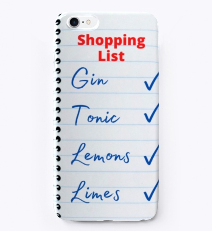 Gin and Tonic Shopping list