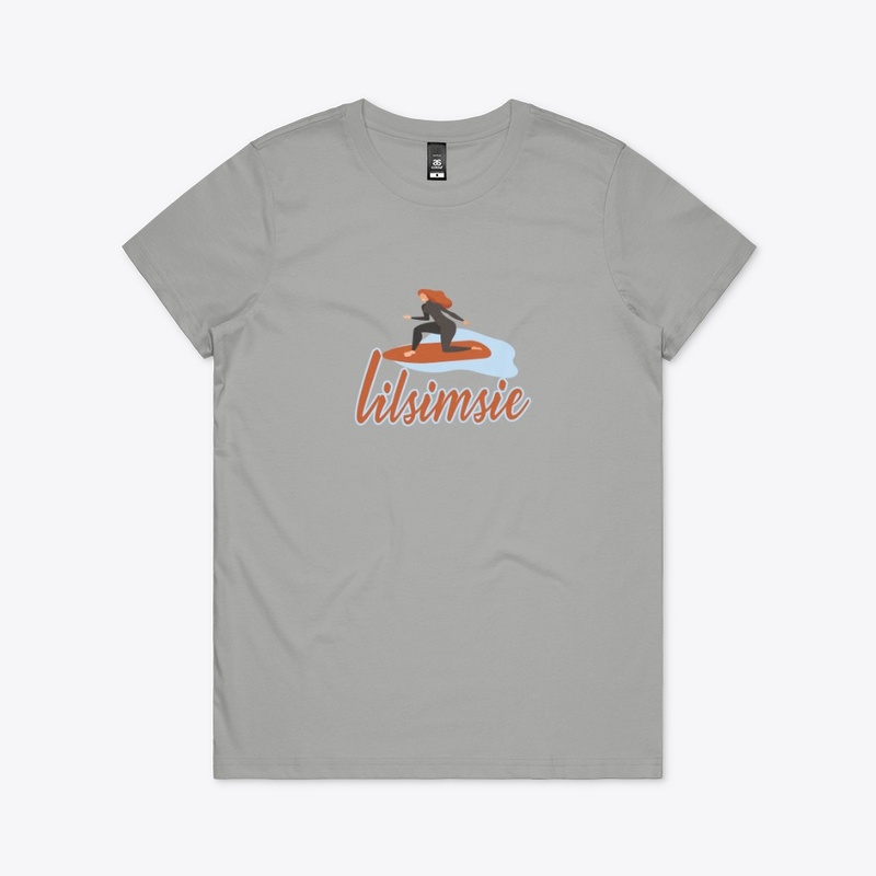 lilsimsie Woman surfing
