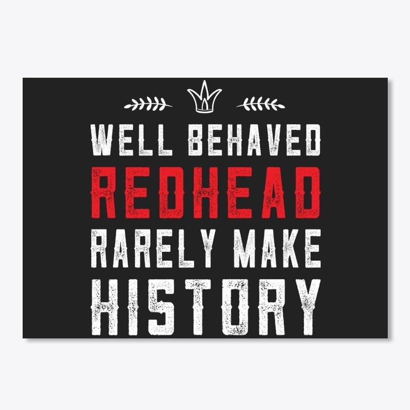 Well Behaved Redhead Mask