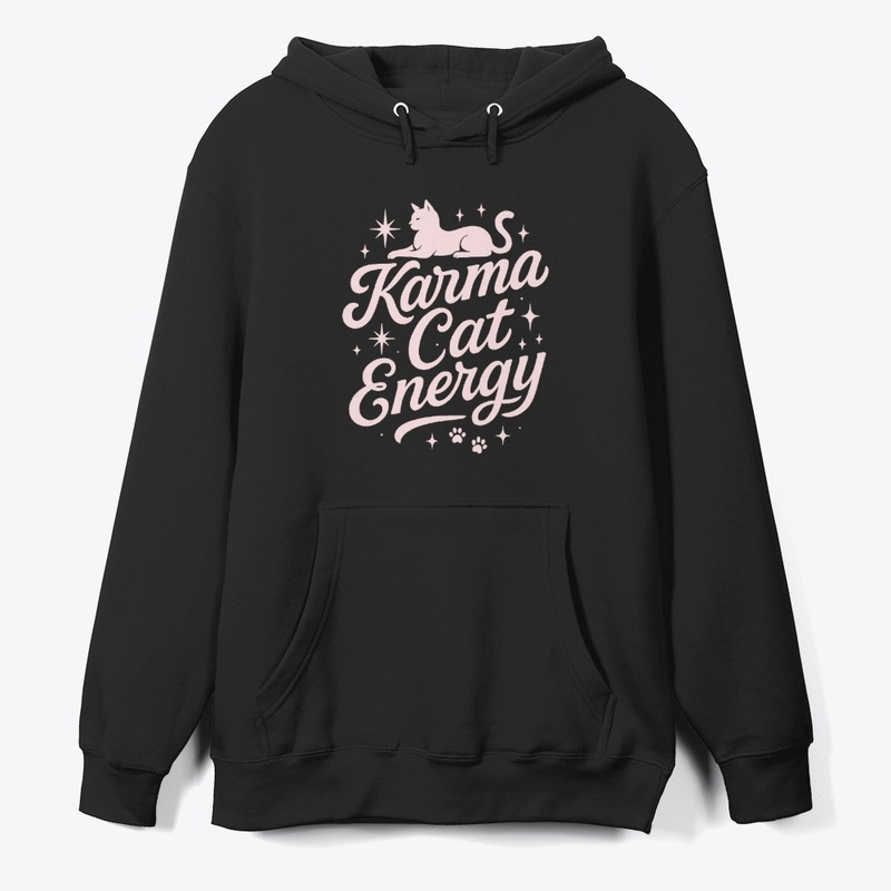 Karma Cute Cat Energy T-shirt 