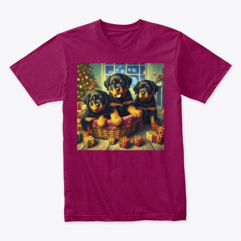 Rottweiler Puppies Christmas