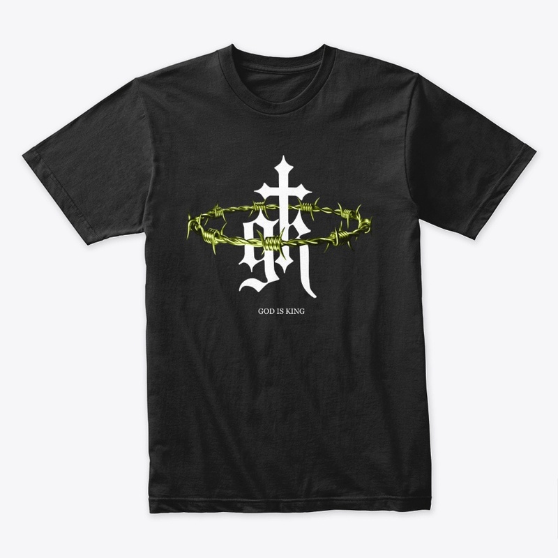 CROWN OF THORNS DESIGN WITH VERSE