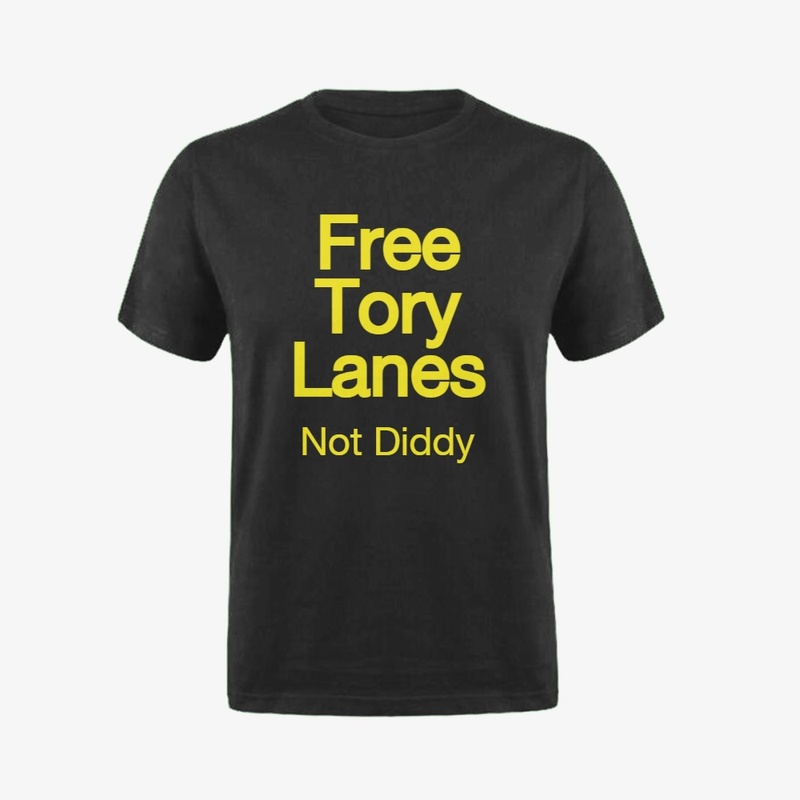 Free Tory Lanes Not Diddy T-Shirt