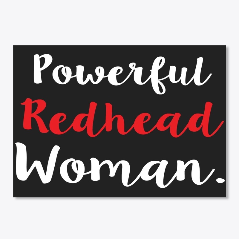 Powerful Redhead Women Mask