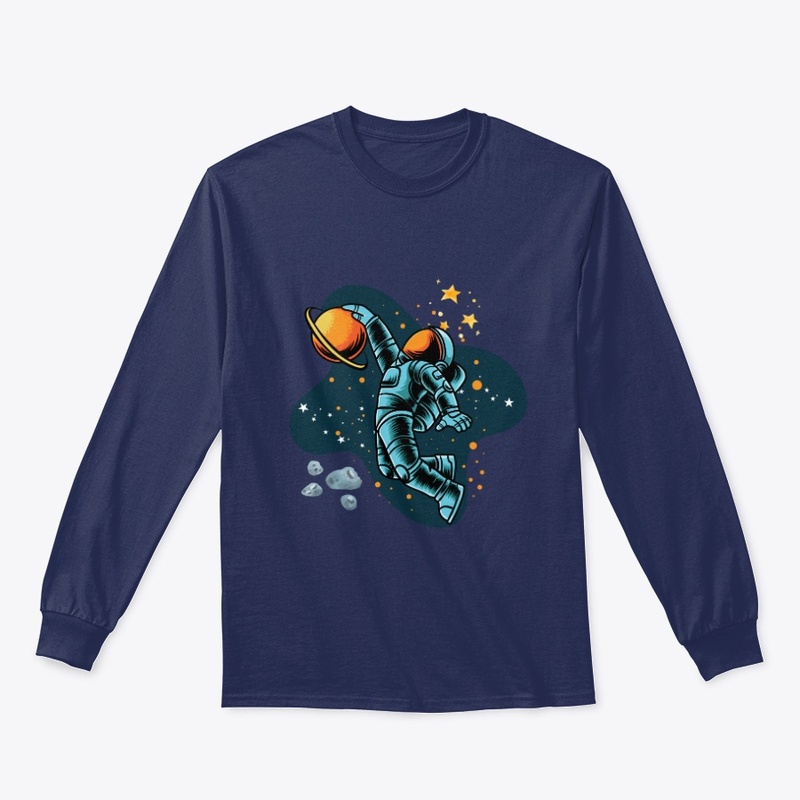 Astronaut Galaxy Basketball 
