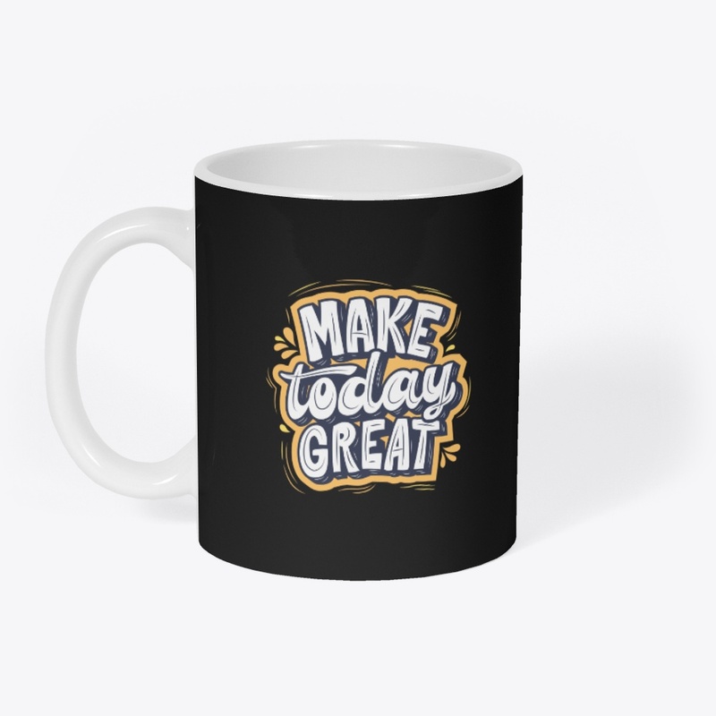Make today great logo tshirt 