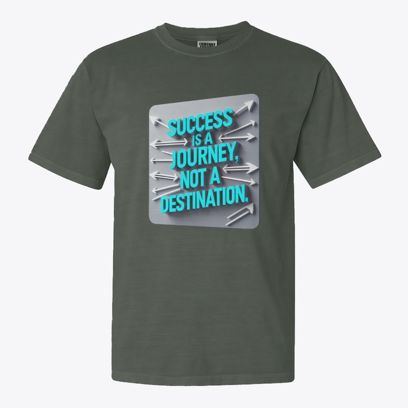 Success Is a Journey Graphic Design 