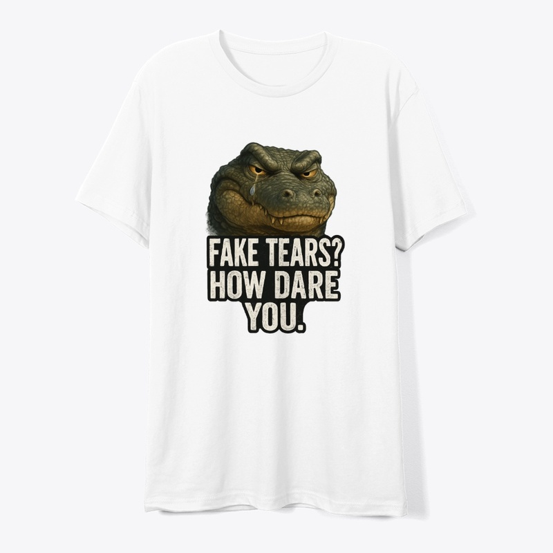 Alligator Fake Tears Tee!