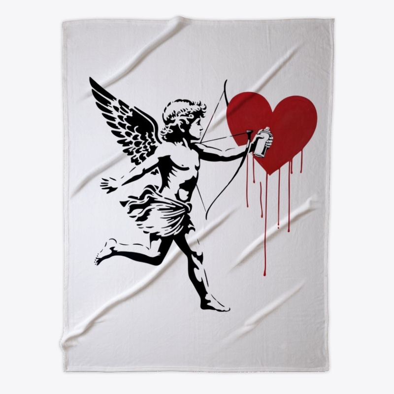 Cupid With Spray Can