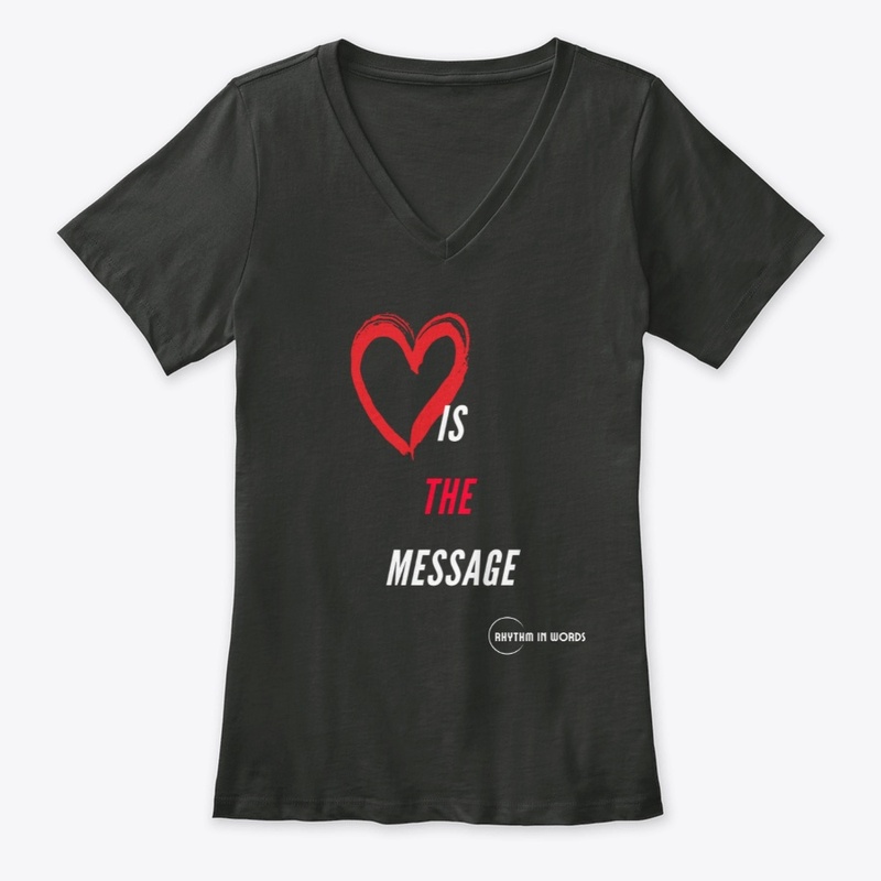 Love truly is the message (black)