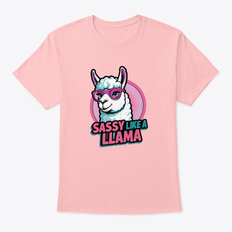 Sassy Like a Llama – Bold Cartoon 