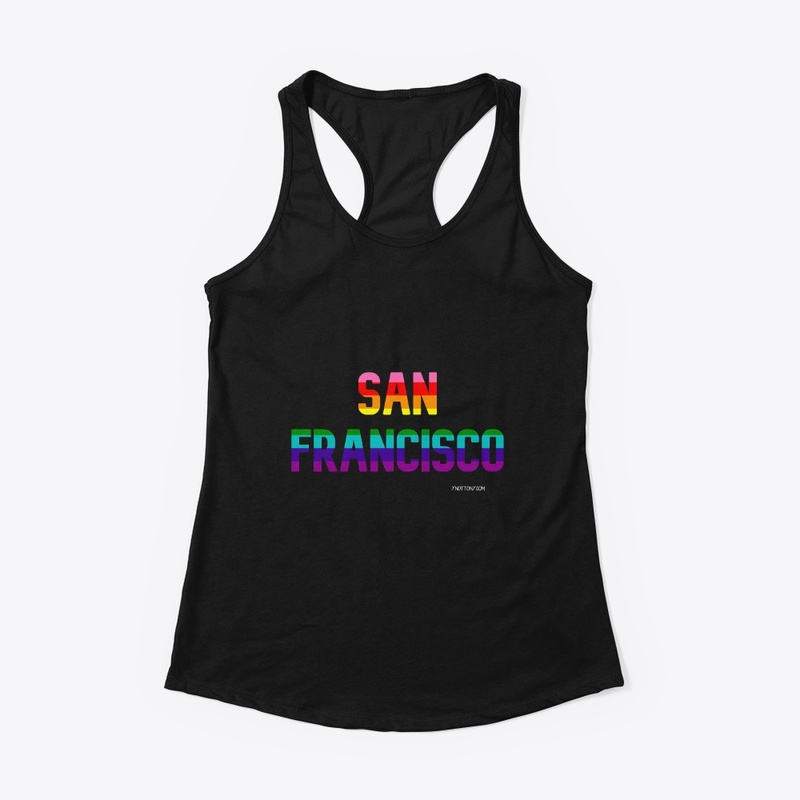 San Francisco Pride Rainbow Flag Apparel