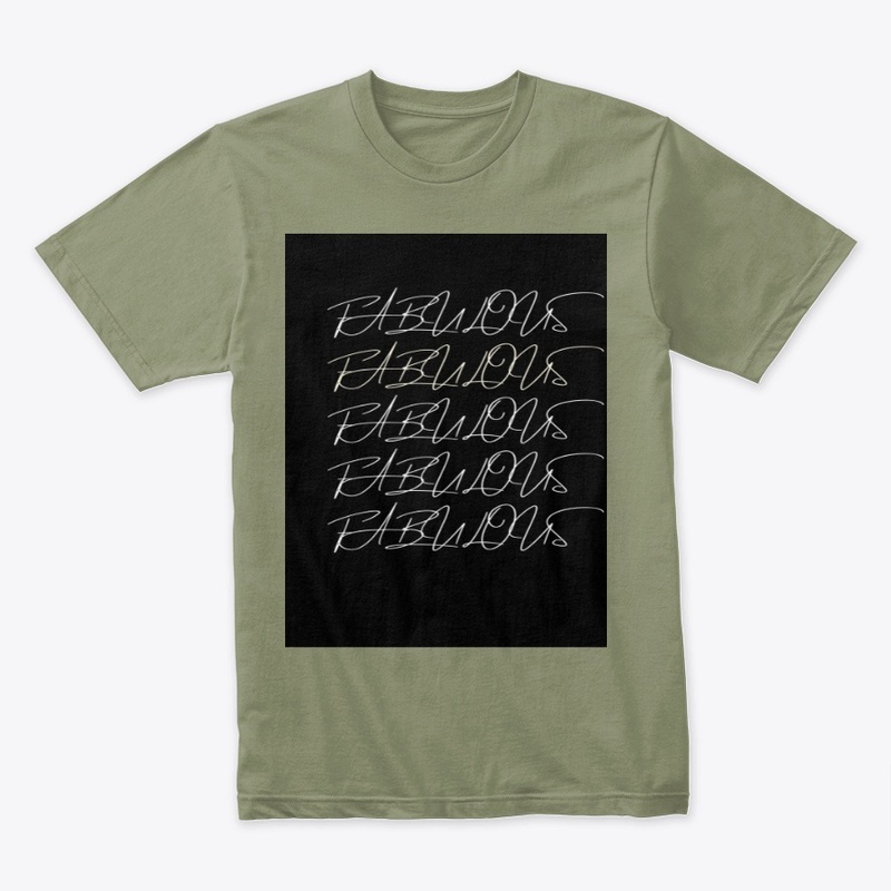 FABULOUS Black text