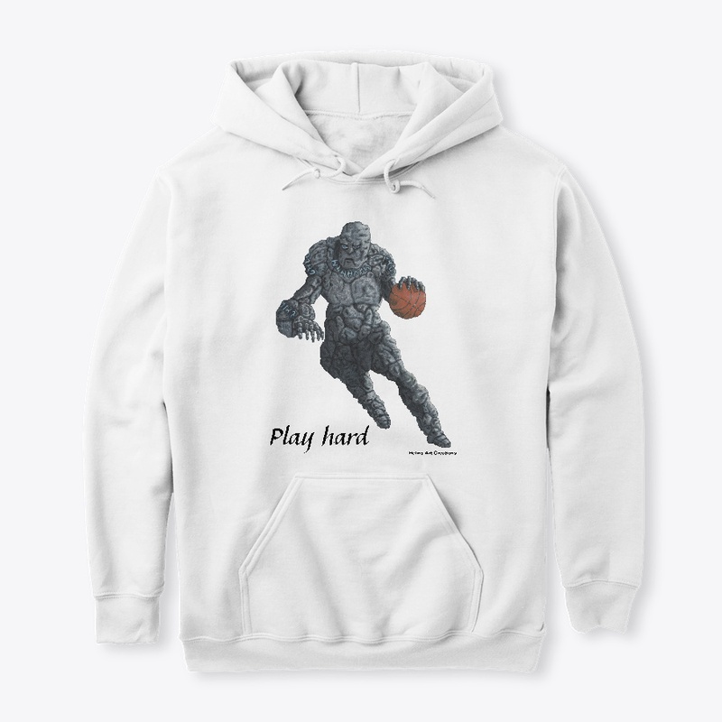 Stone Golem Basketball Tee