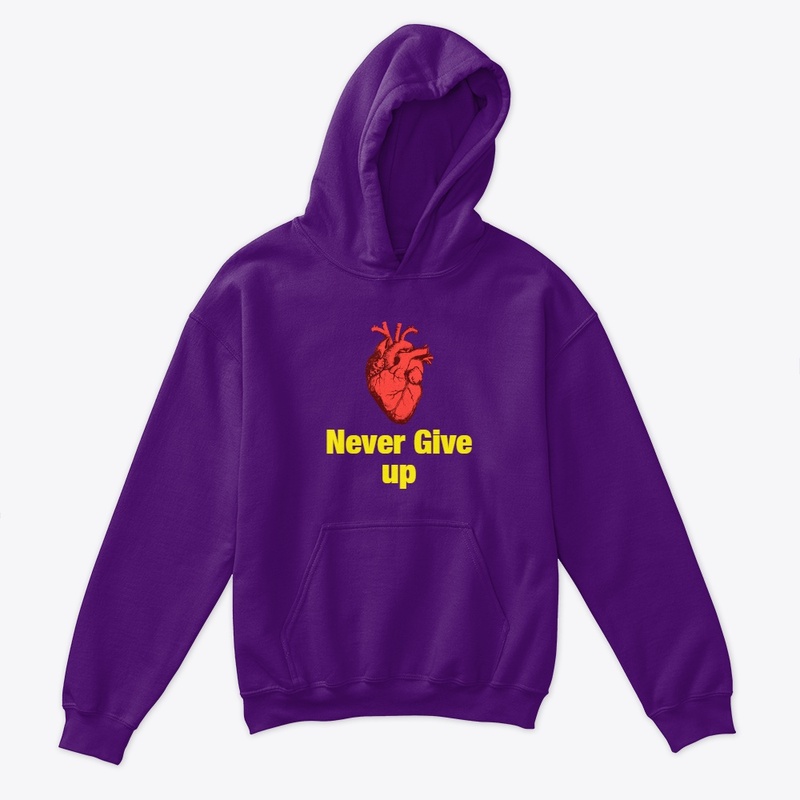 Never Give Up Hoodie