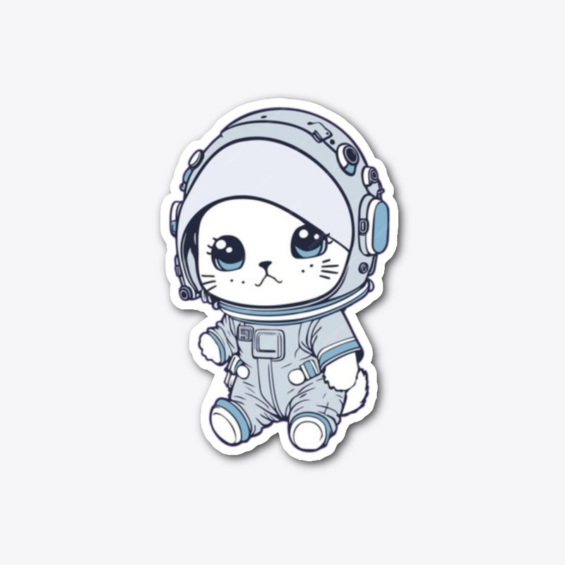 space kitten tshirt