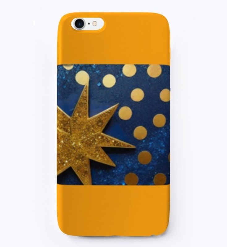 Shining blue star
