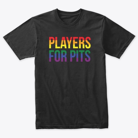 Pfp Pride Designs Vintage Black T-Shirt Front