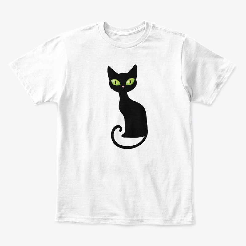 Black Cat with Green Eyes! Anime  eyes .