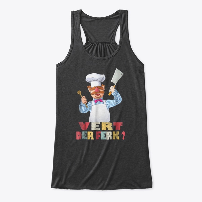 Vert Der Ferk Chef Knife Tee Shirt