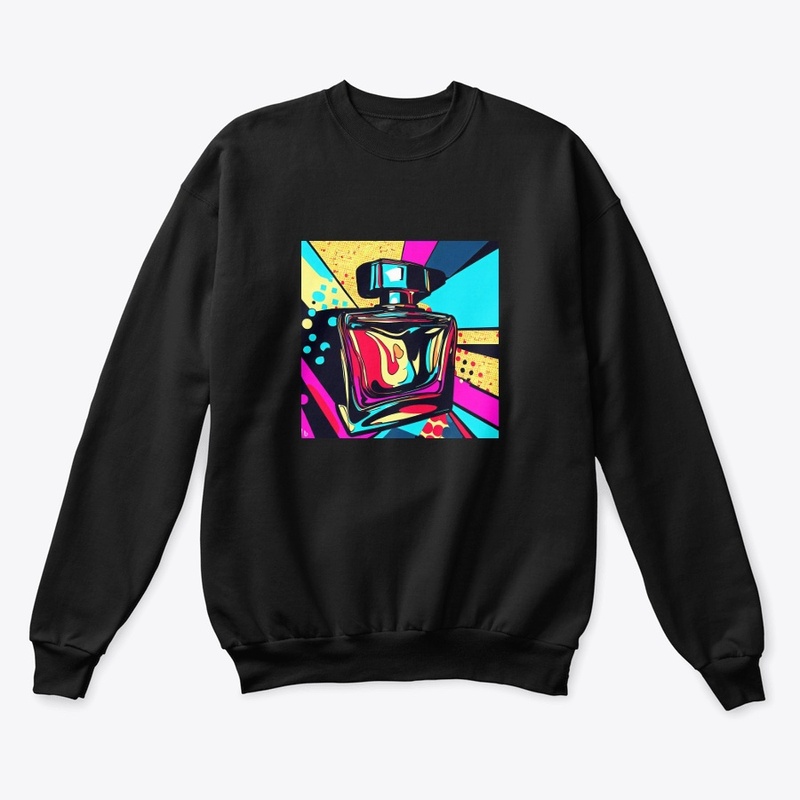 Retro Fragrance bottle design hoodie