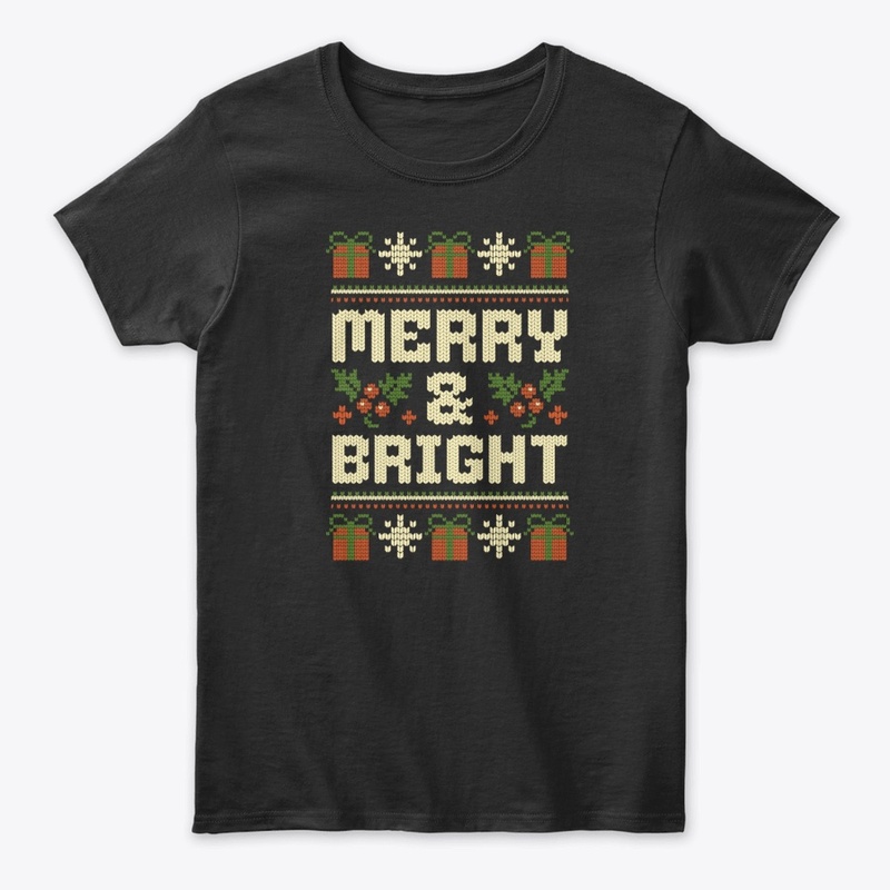 Merry and Bright Christmas Merch