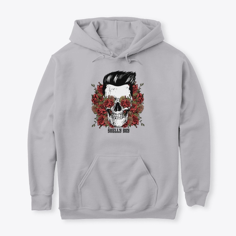 Skelly boy flowers tees 