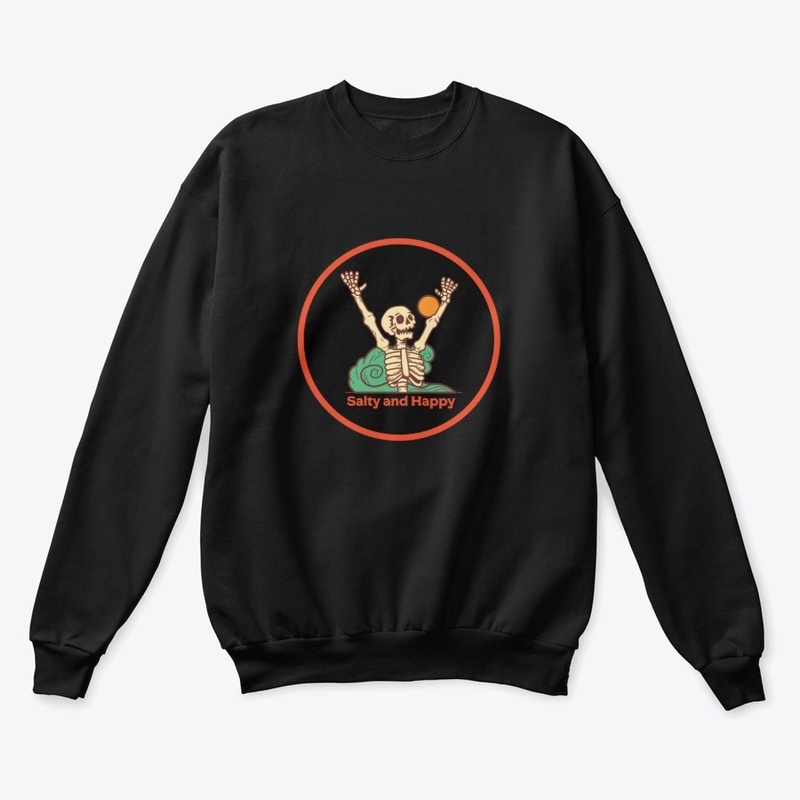 Halloween t-shirt - Salty skeleton