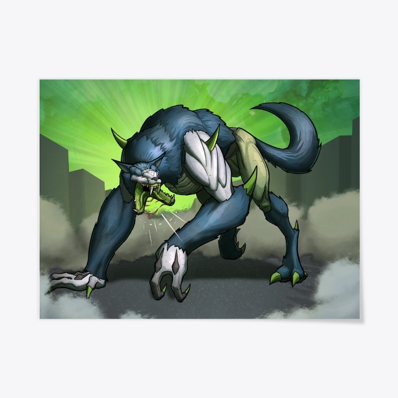 The Blitz Beast POSTER