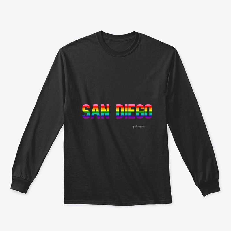 San Diego Pride Rainbow Flag Apparel