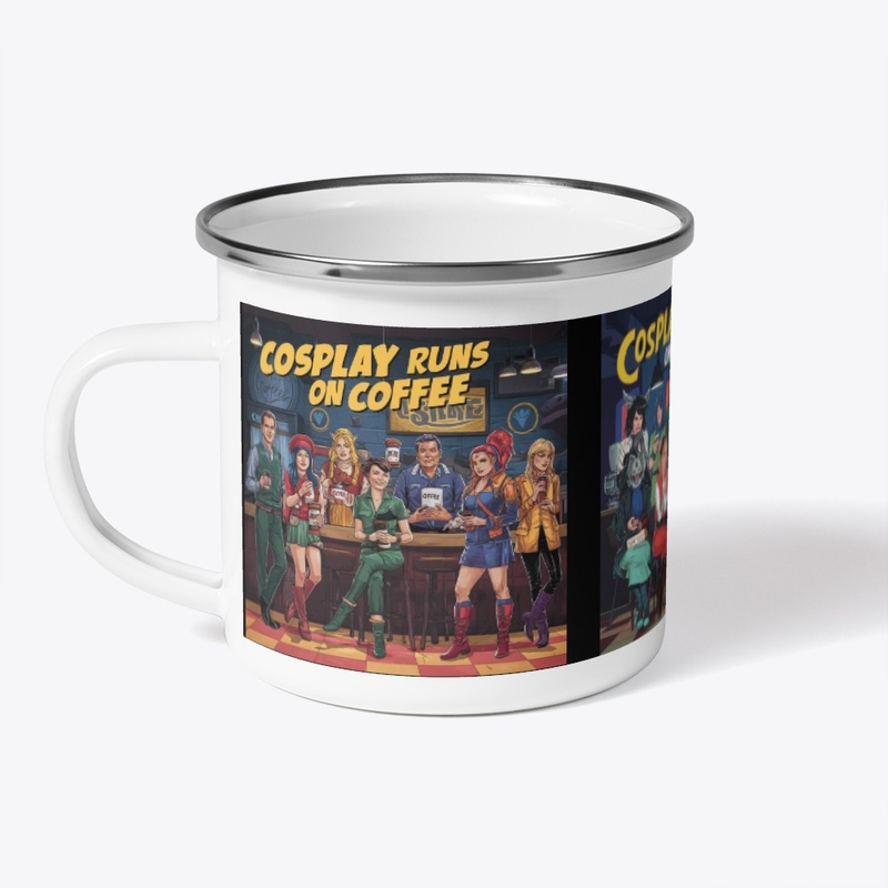 "Cosplay Caffeine Crew" Mug