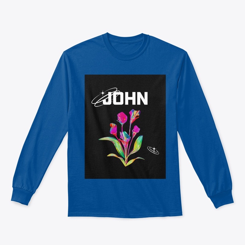 John's Flower Tshirt/T-shirt 