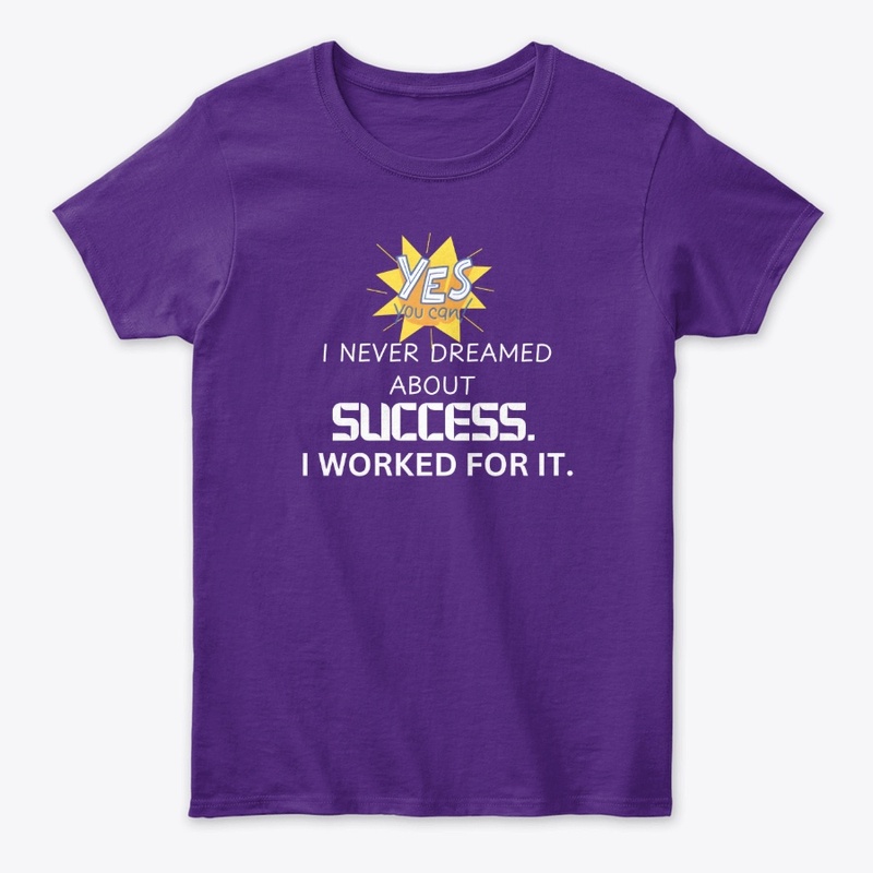 Work for Success Motivational Tee