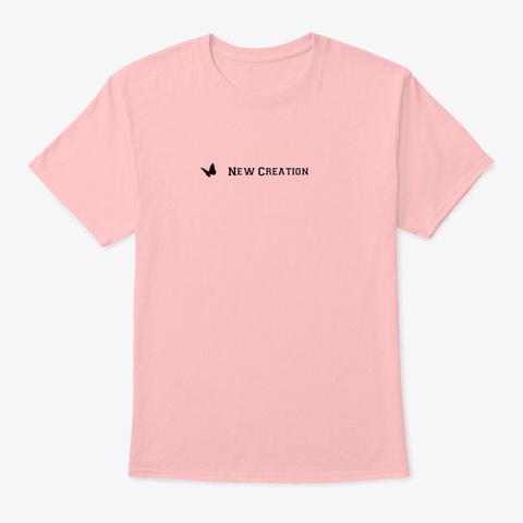 New Creation Pale Pink Camiseta Front