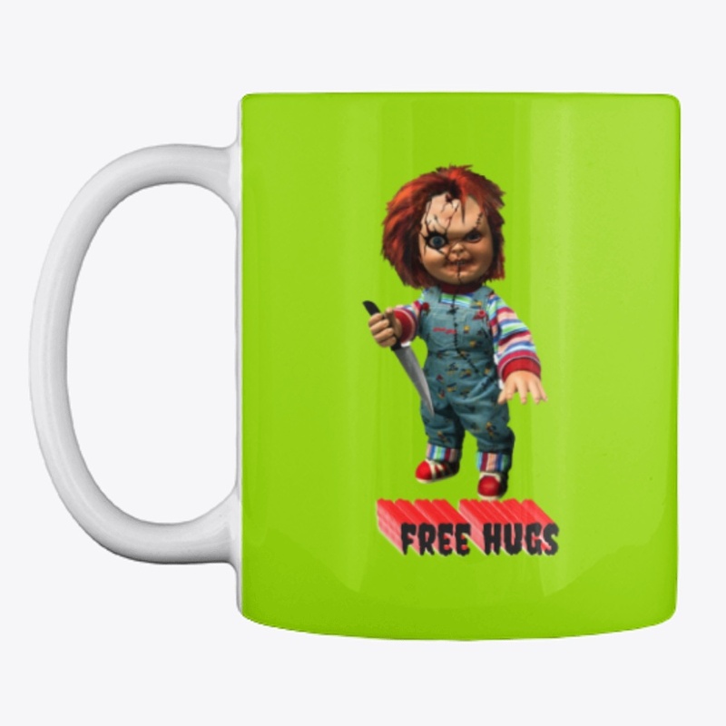 free hugs chucky funny shirt