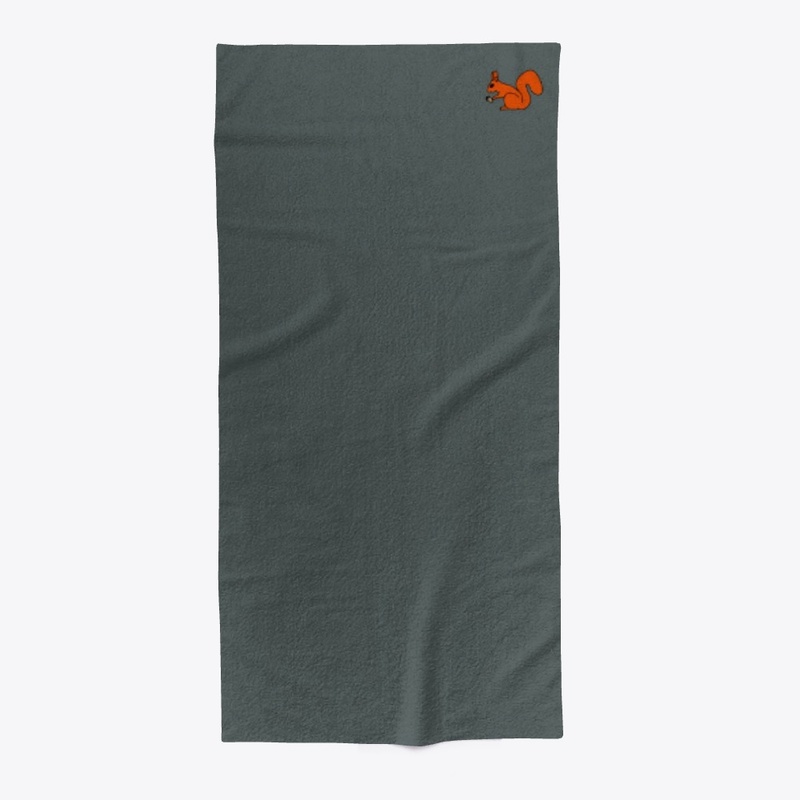 Squirrel Beach Towel 