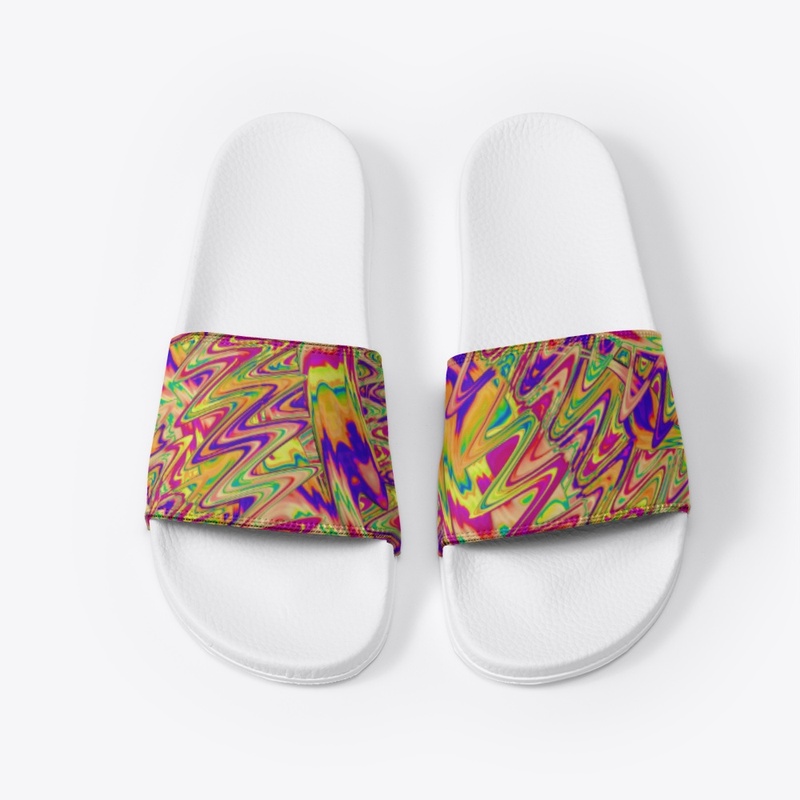 Psychedelic Colorful Neon Abstract Art