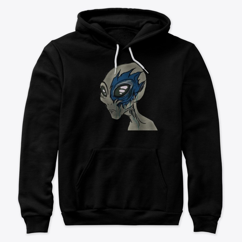 Navy Alien Head