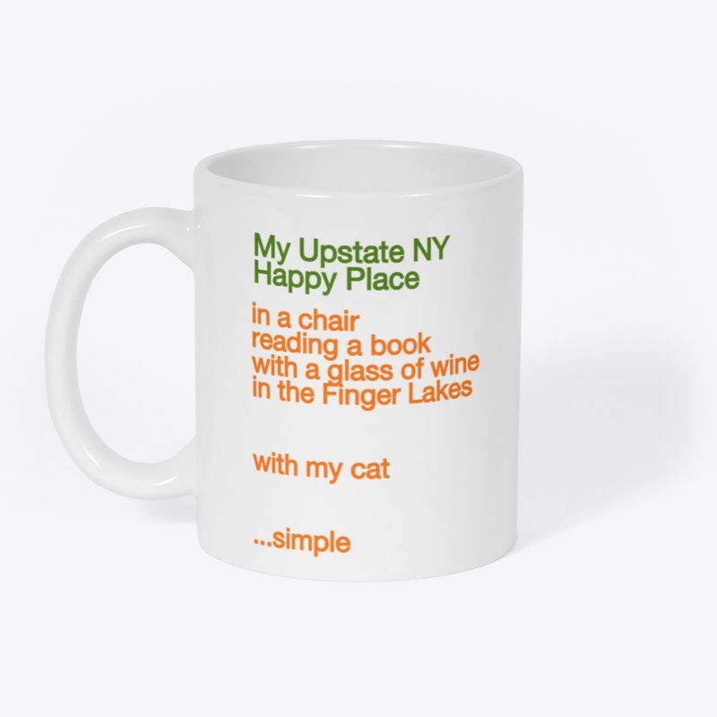 Upstate NY Happy Place mug (FLX)