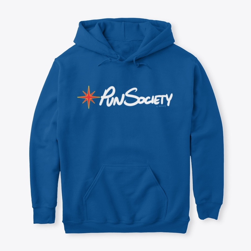 Pun Society - White Logo