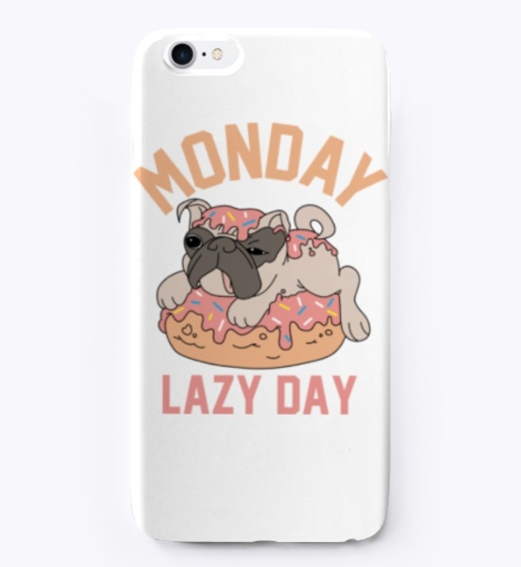  Monday Lazy Day - Lazy Dog t shirt