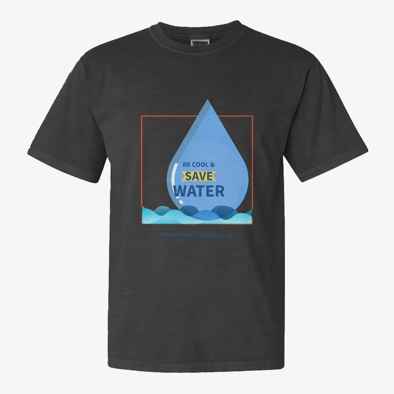 T Shirt Save water be cool