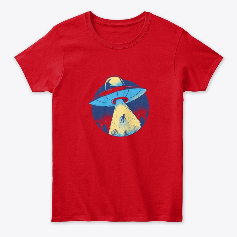 Alien Abduction - Coolest Graphic Tees